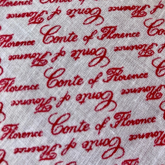 CERVINIA, vintage cotton bandanna. Unisex - Picture 9 of 9